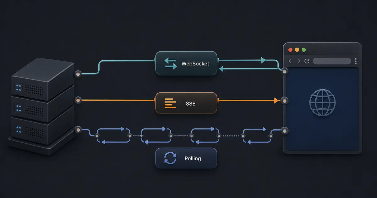 WebSockets vs SSE vs Polling: Which Real-Time Technology Should You Use?