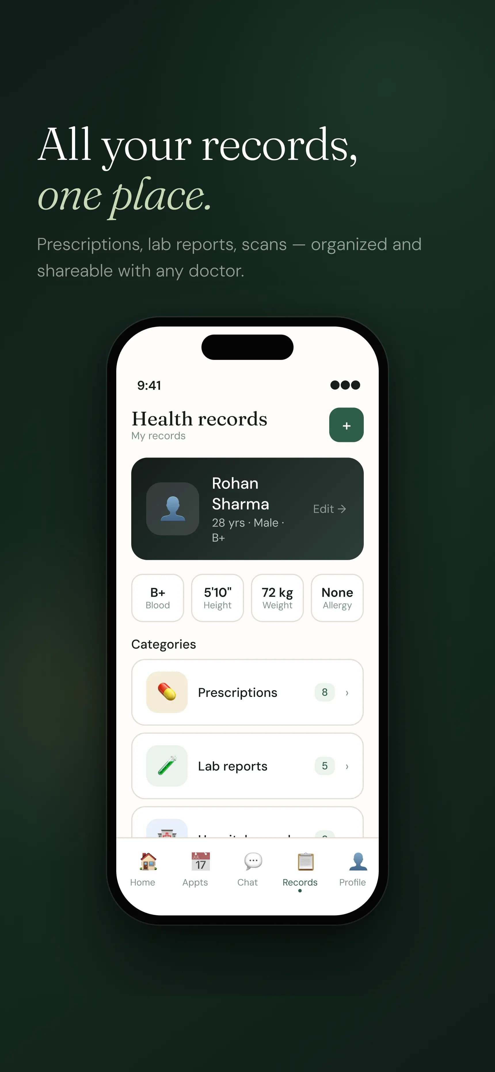 Digital Health Records