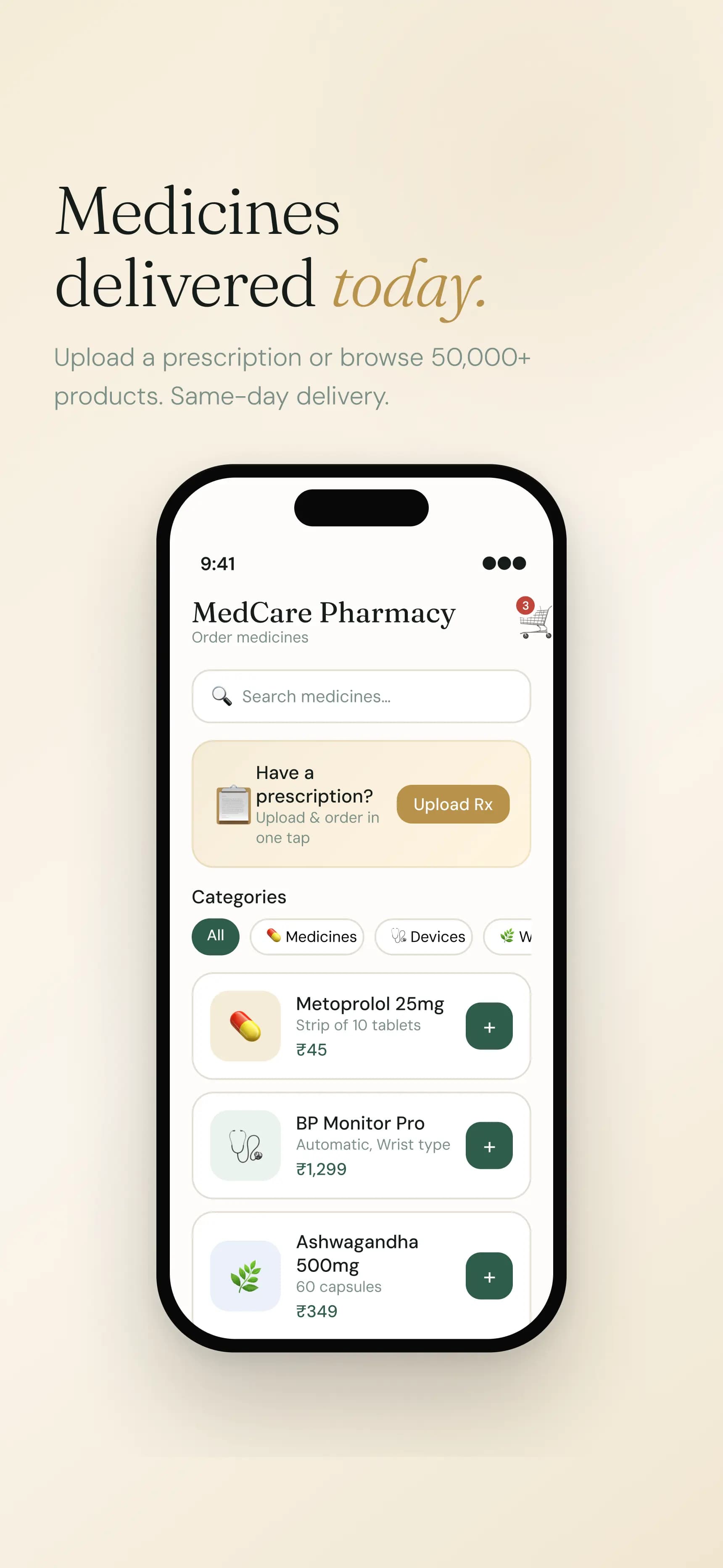 Pharmacy Ordering